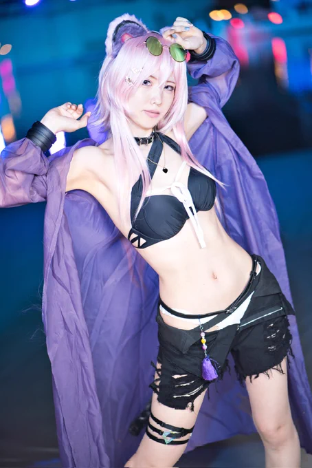 コスプレ / アークナイツ 明日方舟 リン・ユーシャ(林雨霞) ドッソレス・ホリデー*゜ Photo▷ #ラグコス #ラグコス2024