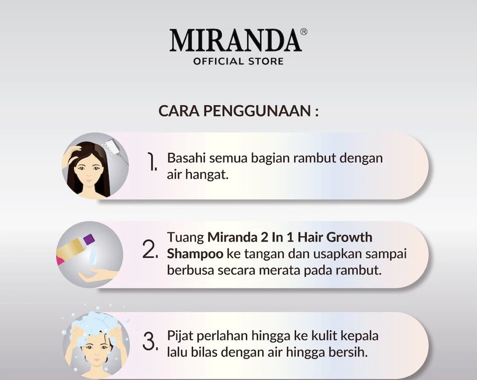hnbbysyiv's tweet image. 8. ￼Miranda Hair Growth Biotin Shampoo
Link shopee: s.shopee.co.id/5AXpyb7JzM
Link tokped: tokopedia.link/RvhOml9OWKb