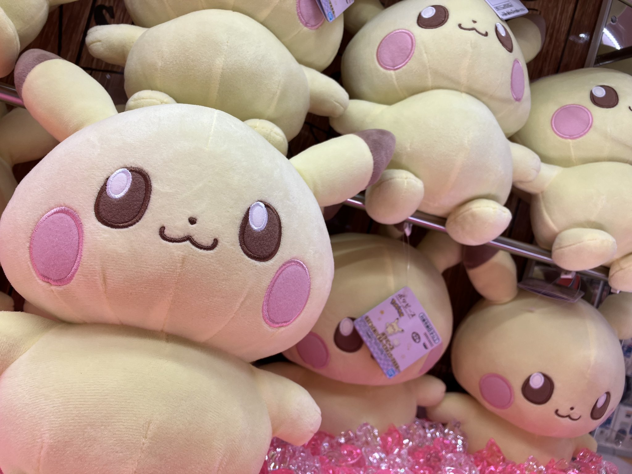 ポケモン　もふぐっと　ほっこりいやされぬいぐるみ　プリン・エネコ 2025年最新】ほっこりいやされ エネコの人気アイテム - メルカリ