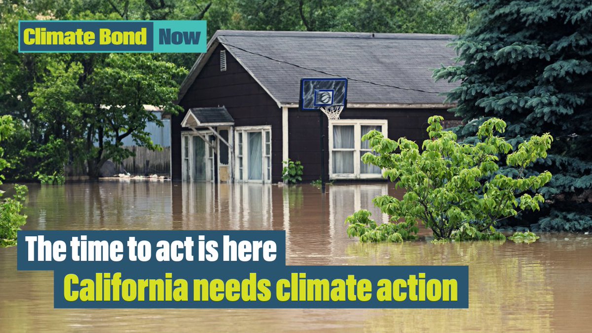 Bobby Hayden (@bobintheh2o) on Twitter photo The CA climate bond now heads to voters! The cost of inaction is dangerously high. The new #ClimateBond will help communities prepare now.
Thank you <a href="/ilike_mike/">Mike McGuire</a> <a href="/CASpeakerRivas/">Speaker Robert Rivas</a> and #caleg members for giving voters a chance to support climate action.
caclimatebond.org/news The CA climate bond now heads to voters! The cost of inaction is dangerously high. The new #ClimateBond will help communities prepare now.
Thank you <a href="/ilike_mike/">Mike McGuire</a> <a href="/CASpeakerRivas/">Speaker Robert Rivas</a> and #caleg members for giving voters a chance to support climate action.
caclimatebond.org/news
