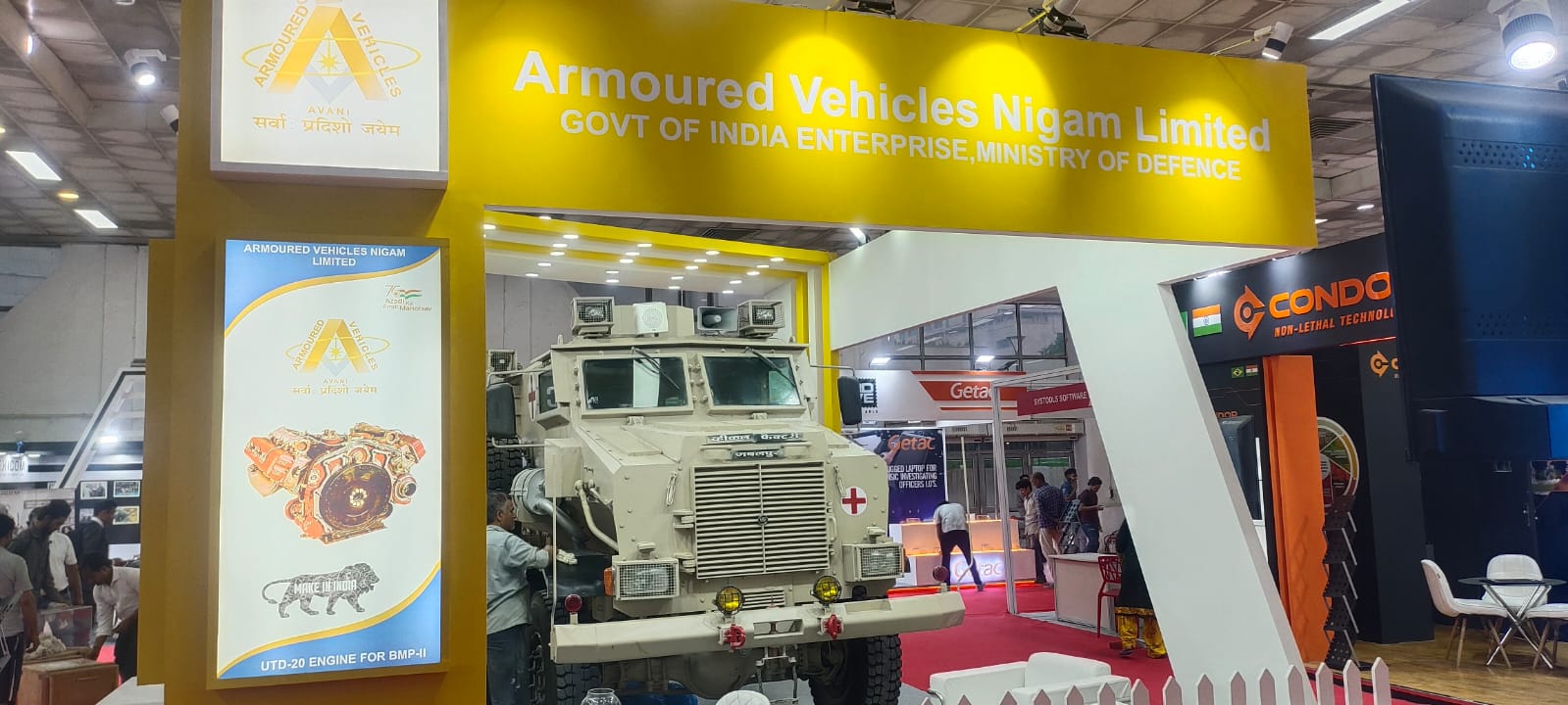 Vehicle Factory Jabalpur Unveils Armoured Ambulance Prototype at 9th