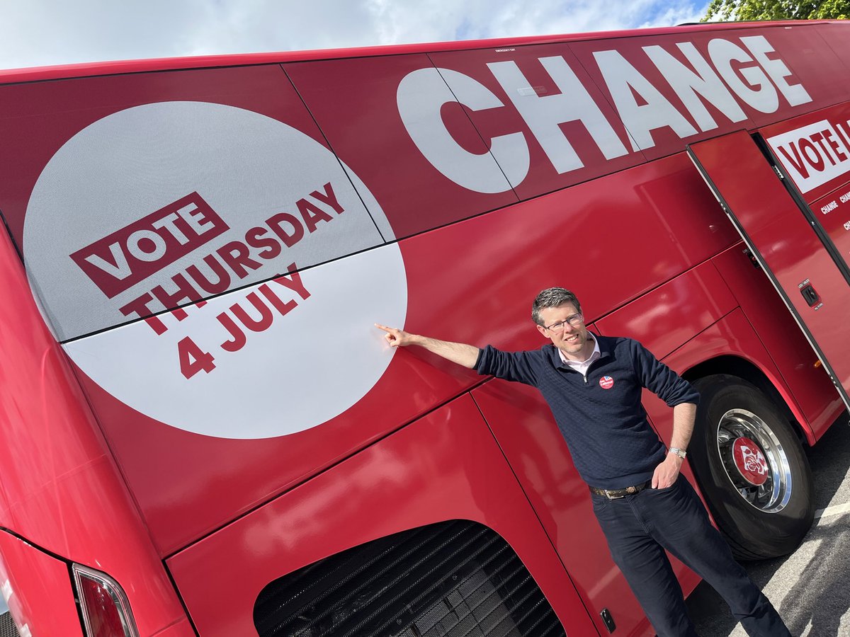 TODAY is the day 

Time to turn the page and end the chaos.
Change. Vote Labour.

#VoteLabour
#GE24