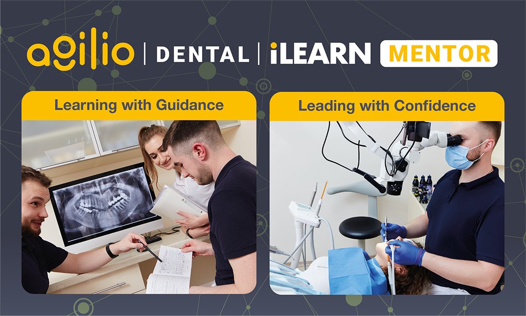 🚀iLearn Mentor redefines dental mentoring. Strengthening team development with clear pathways for career advancement and personal growth.

Find out more here: ow.ly/IZ7u50StL6C

#AgilioDental #iLearnMentor #dentalmentoring #mentoring
