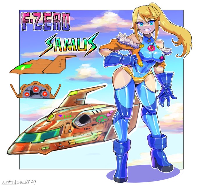 もしかして私の描いたサムスミームになっとる? 