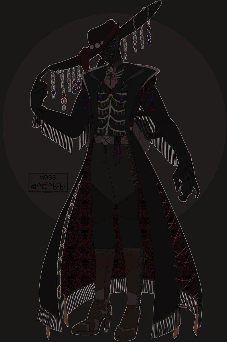 Mossie55's tweet photo. I really vibe with this design, even if it's a little hard to show off. This is one I finished on Stream awhile back. https://t.co/WjxiejmoPy