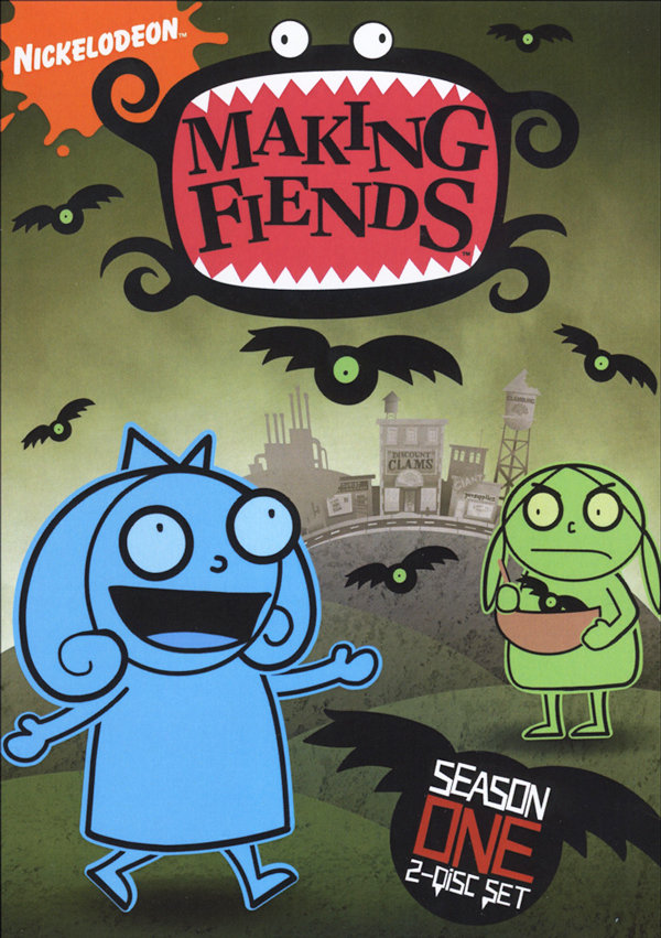 RiseFallNickBck's tweet photo. Making Fiends was picked up in 2008 by Nickelodeon after being a long time flash animated series/comic by Amy Winfrey since 2003.

The show was originally intended to air on Nickelodeon, but was moved to Nicktoons on a last minute decision.

The show was barely advertised or marketed on release. Despite being one of the highest rated Nicktoons originals at one point, the show was cancelled after airing just six episodes.

Amy also reportedly lost the rights to her characters to make this all the worse. Though she has released web series specials since the shows cancellation, the last one uploaded in 2015 to date.

#CancelledCartoons