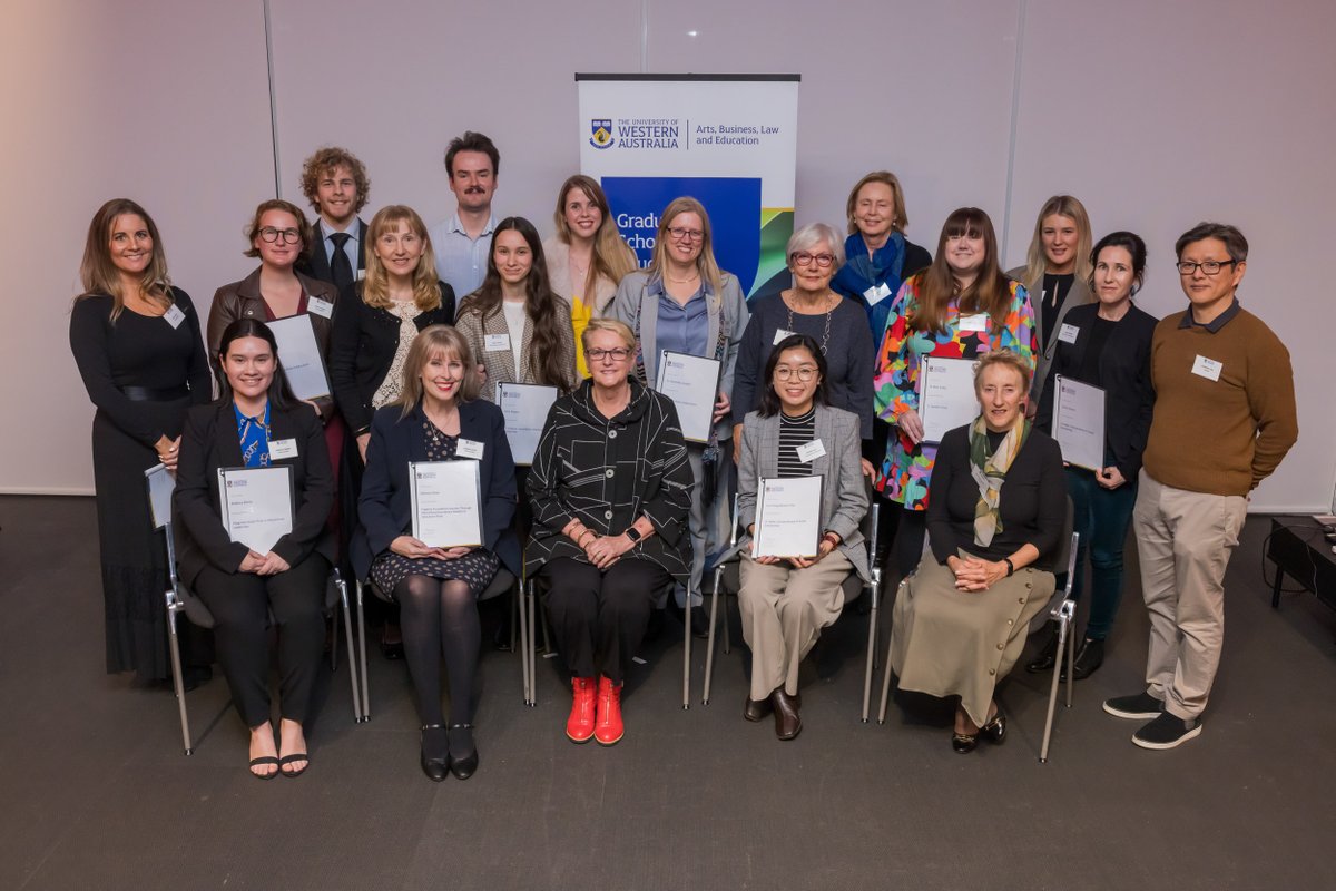 Congratulations again to all our scholarship and prize winners. Thank you to our sponsors and donors who make these awards possible. Sharing a picture from our 2024 prizegiving.
<a href="/UWAresearch/">UWA Research</a> 
<a href="/uwanews/">UWA</a>