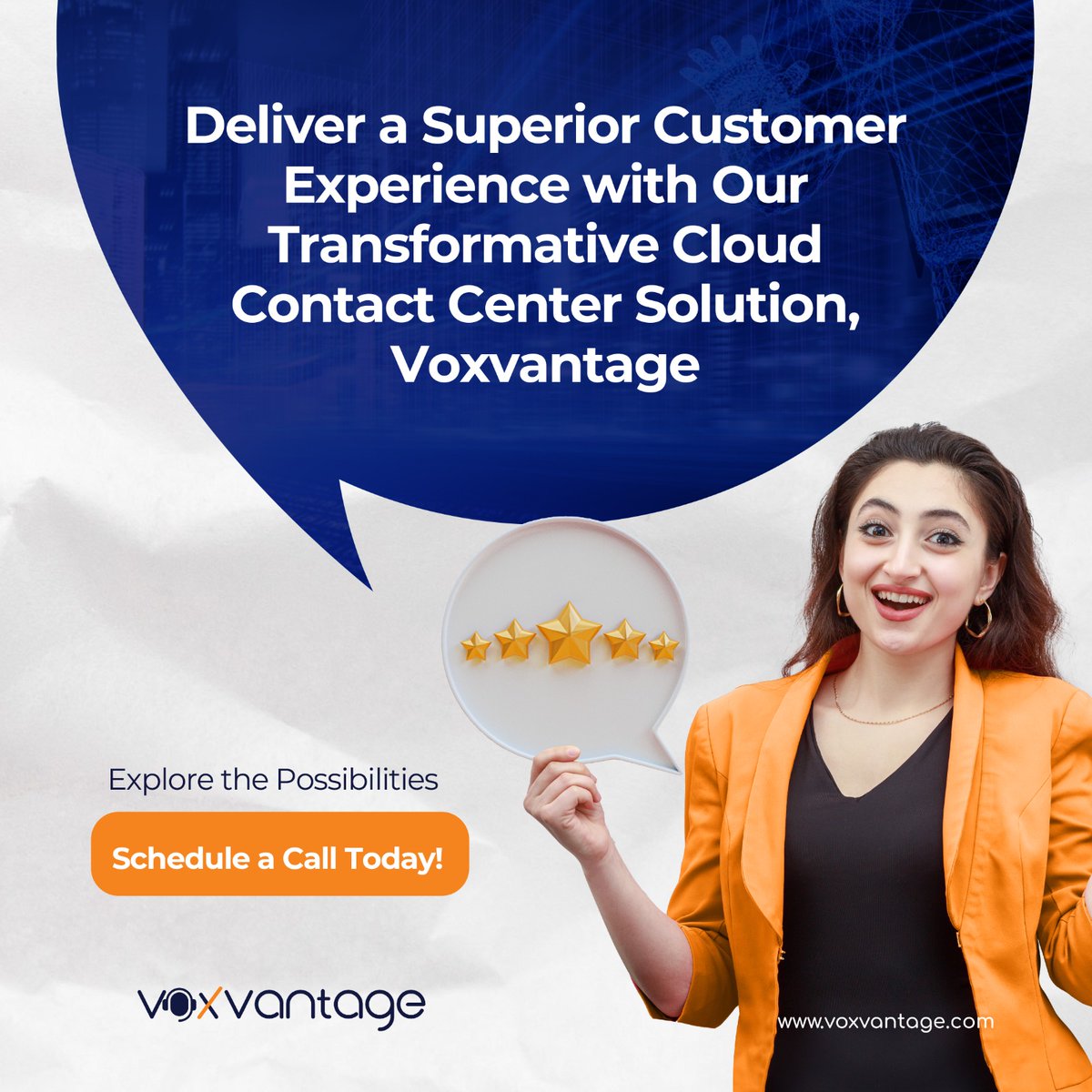 Voxtronsolution's tweet image. Ready to revolutionize your customer service? Explore the possibilities with Voxvantage, our cloud contact center solution and see how our advanced features can elevate your business. ​

#Voxvantage #CustomerExperience #Voxtron  #CloudContactCenter #CustomerEngagement #CCaaS
