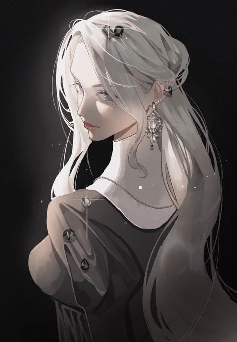 銀髪/Silver Hair  #OC