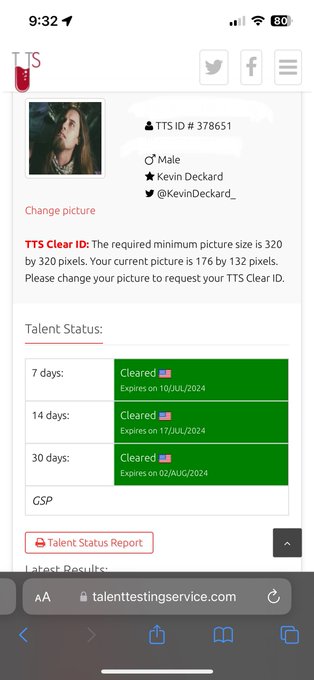 Always get tested! https://t.co/TinUD7qLfI