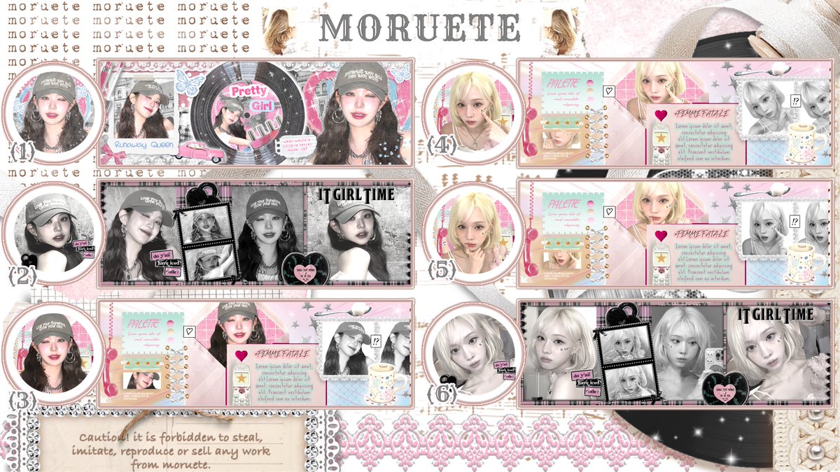 ᅠ
Help Repost? thankyou so much🎀

Aku punya 8 layout readystock Wonyoung &amp; Winter foto terbaru yang bisa langsung ditake via DM, harga bisa cek di ALT♡  #zonauang 
ᅠ
