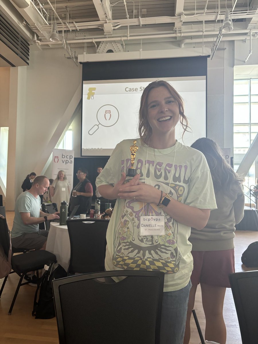 Iram Khan👋🏽 She/Her (@teachermrskhan) on Twitter photo Yay! Thanks Danielle for getting table 7 our first trophy <a href="/BCPVPA/">BC Principals' & Vice-Principals' Association</a> #Foundations24. Sorry you had to hit a moose for it, but glad the moose and you are okay! Yay! Thanks Danielle for getting table 7 our first trophy <a href="/BCPVPA/">BC Principals' & Vice-Principals' Association</a> #Foundations24. Sorry you had to hit a moose for it, but glad the moose and you are okay!