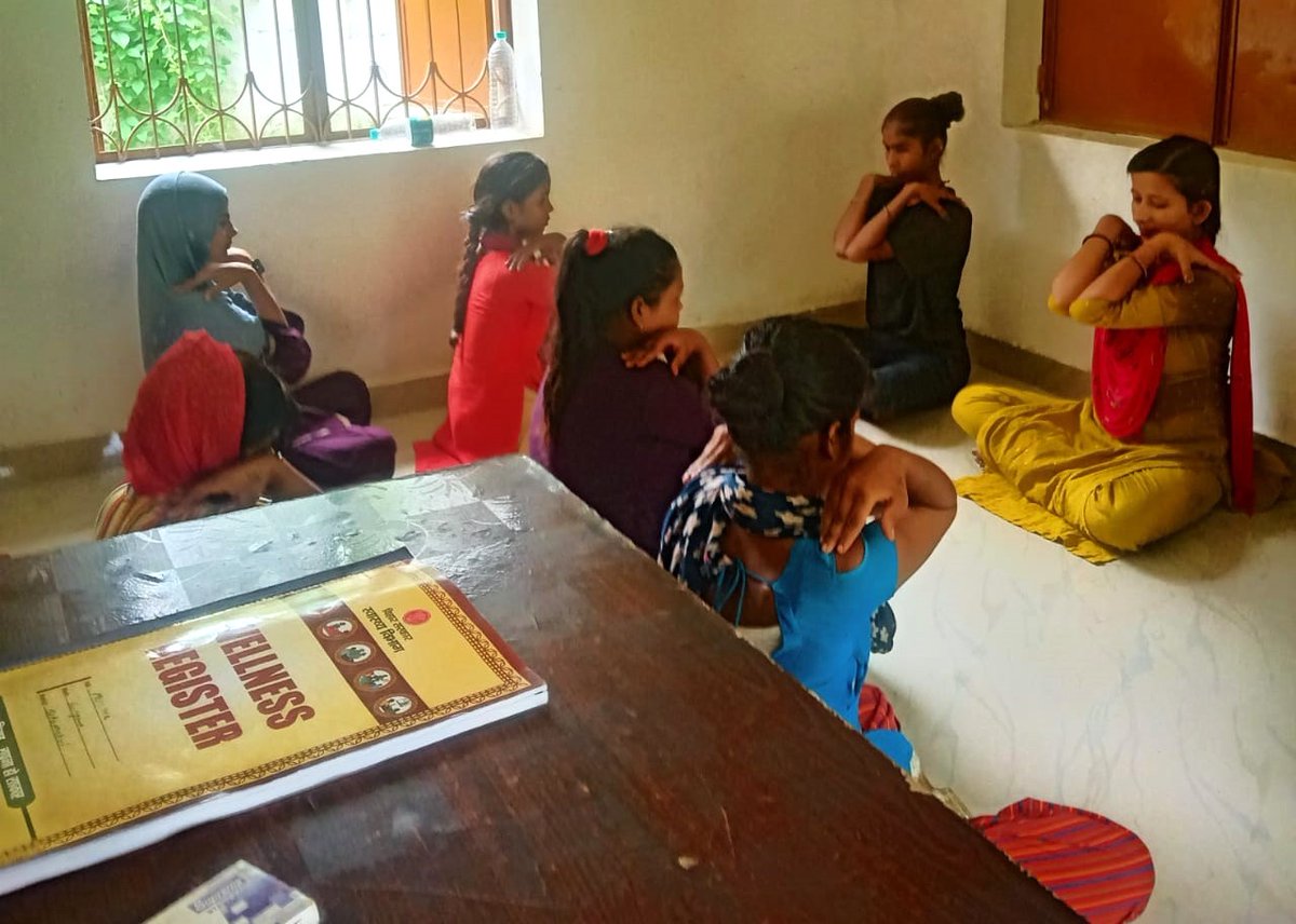 ABHWCsBihar (@abhwcs_bihar) on Twitter photo Yoga sessions at HWC Mushachak, Sitamarhi, led by the young generation to promote positive health habits in the community🧘<a href="/A_ArogyaMandir/">Ayushman Arogya Mandir - Arogyam Paramam Dhanam</a> <a href="/MoHFW_INDIA/">Ministry of Health</a> <a href="/BiharHealthDept/">Bihar Health Dept</a> <a href="/SHSBihar/">State Health Society Bihar</a> <a href="/AjayShahiDr/">Dr. Ajay Kumar Shahi</a> <a href="/BMGFIndia/">Gates Foundation India</a> <a href="/DrAkashMalik/">Akash Malik</a> <a href="/Somesh_KumR/">Somesh Kumar</a> <a href="/NHSRCINDIA/">National Health Systems Resource Centre</a> <a href="/DrNarottamP/">Narottam Pradhan</a> Yoga sessions at HWC Mushachak, Sitamarhi, led by the young generation to promote positive health habits in the community🧘<a href="/A_ArogyaMandir/">Ayushman Arogya Mandir - Arogyam Paramam Dhanam</a> <a href="/MoHFW_INDIA/">Ministry of Health</a> <a href="/BiharHealthDept/">Bihar Health Dept</a> <a href="/SHSBihar/">State Health Society Bihar</a> <a href="/AjayShahiDr/">Dr. Ajay Kumar Shahi</a> <a href="/BMGFIndia/">Gates Foundation India</a> <a href="/DrAkashMalik/">Akash Malik</a> <a href="/Somesh_KumR/">Somesh Kumar</a> <a href="/NHSRCINDIA/">National Health Systems Resource Centre</a> <a href="/DrNarottamP/">Narottam Pradhan</a>