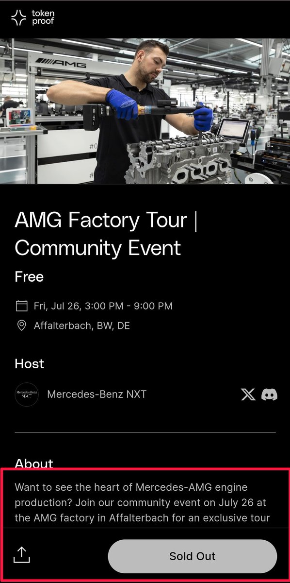 qingzhu77's tweet photo. Token gating is changing the boundaries of physical and virtual. #MercedesBenz #tokencrypto https://t.co/VSFx5b1ex0