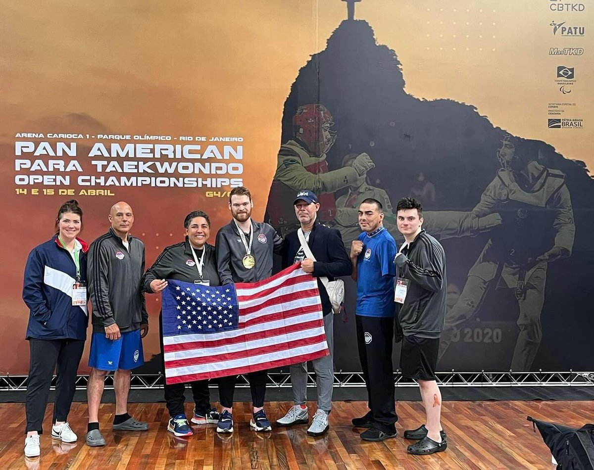 onearmw's tweet photo. 🌟 An Unforgettable Honor: National Parataekwondo national head Coach in Rio 2021 🌟

In 2021, I had the immense honor of being part of the USA national Parataekwondo team in Rio de Janeiro. Representing my country at a Head coach and supporting these incredible athletes! https://t.co/PGgBr8wrhV
