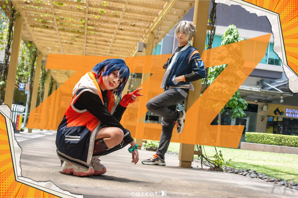 FRXA_FreeXa's tweet photo. Welcome to New Eridu. Zenless Zone Zero finally released today. Good luck in the Hollow, Proxies.
Belle : @kohiberrycos
Wise : FRXA_FreeXa
๐ธ : Carrot Effects
Graphics : Kohi Berry
#ZenlessZoneZeroCosplay #ZenlessZoneZero #Cosplay #FreeXa #KohiBerry https://t.co/RoBmWDwW6t