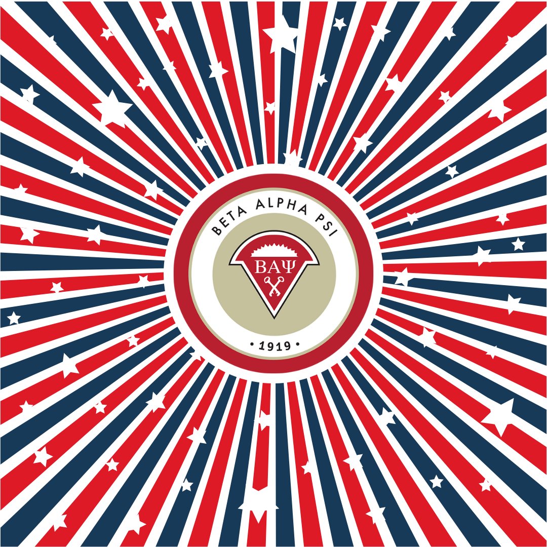 Happy Independence Day to our amazing Beta Alpha Psi members, alumni, and Professional Partners! Today, as we celebrate freedom, let's also honor our commitment to academic excellence and personal as well as professional growth. Wishing you all a fantastic Fourth of July!