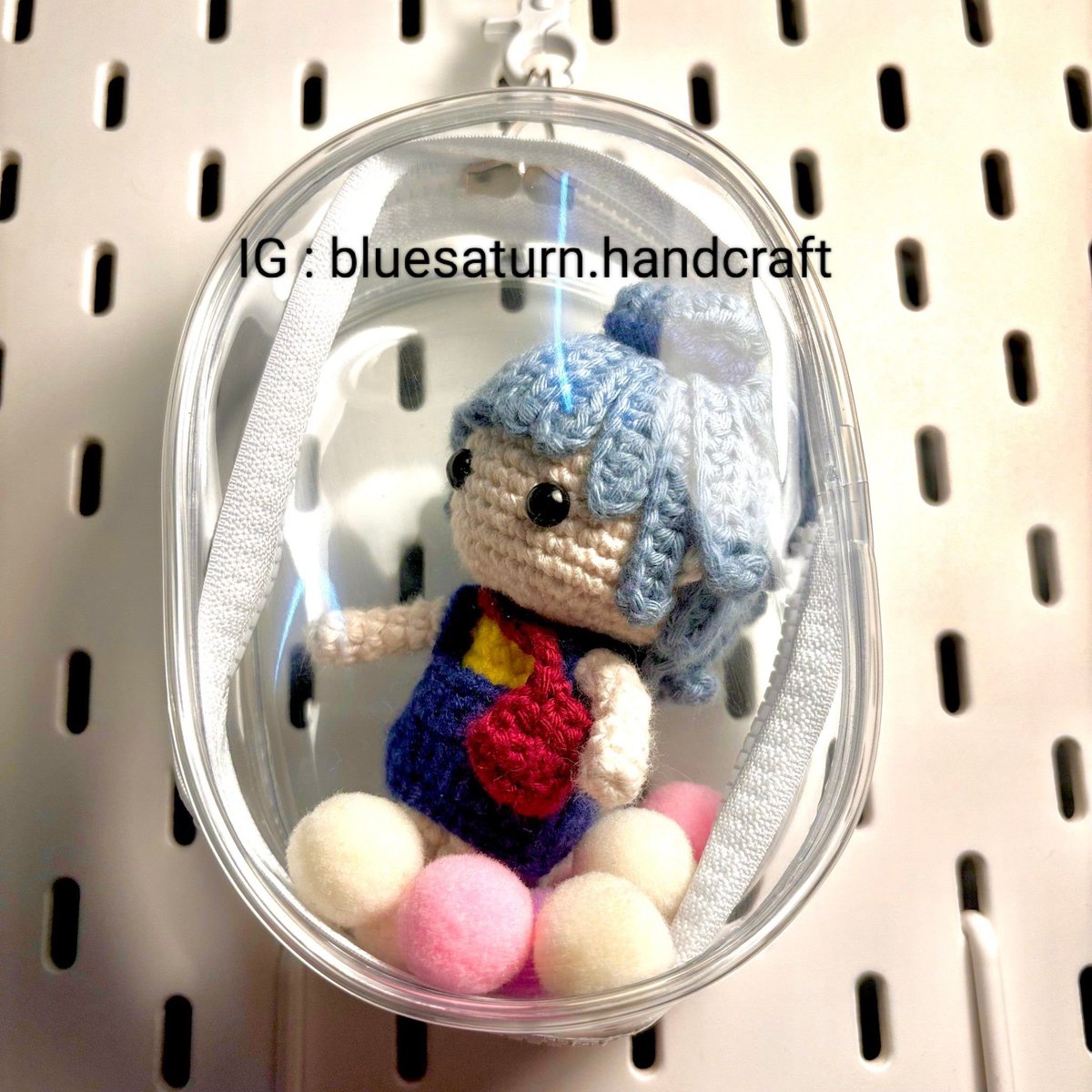 BlueSaturn_blue's tweet photo. Hello, my name is Blue. I am very happy when I go out.

Nong Blue on a trip.
พาน้องบลูเที่ยว

#ตุ๊กตาไหมพรม #โครเชต์ #งานถัก  #งานฝีมือ #ชุมนุมนักถัก #ตลาดนัดตุ๊กตา #สายผลิต  #เทรนด์ #amigurumi #crochet #handmade #handcraft #doll #gift #crochetdoll  #amigurumi #trend #bluesaturn https://t.co/y8WvEzhu1k