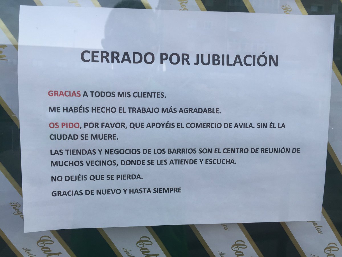 #Ávila, nada que añadir. Hagamos caso.