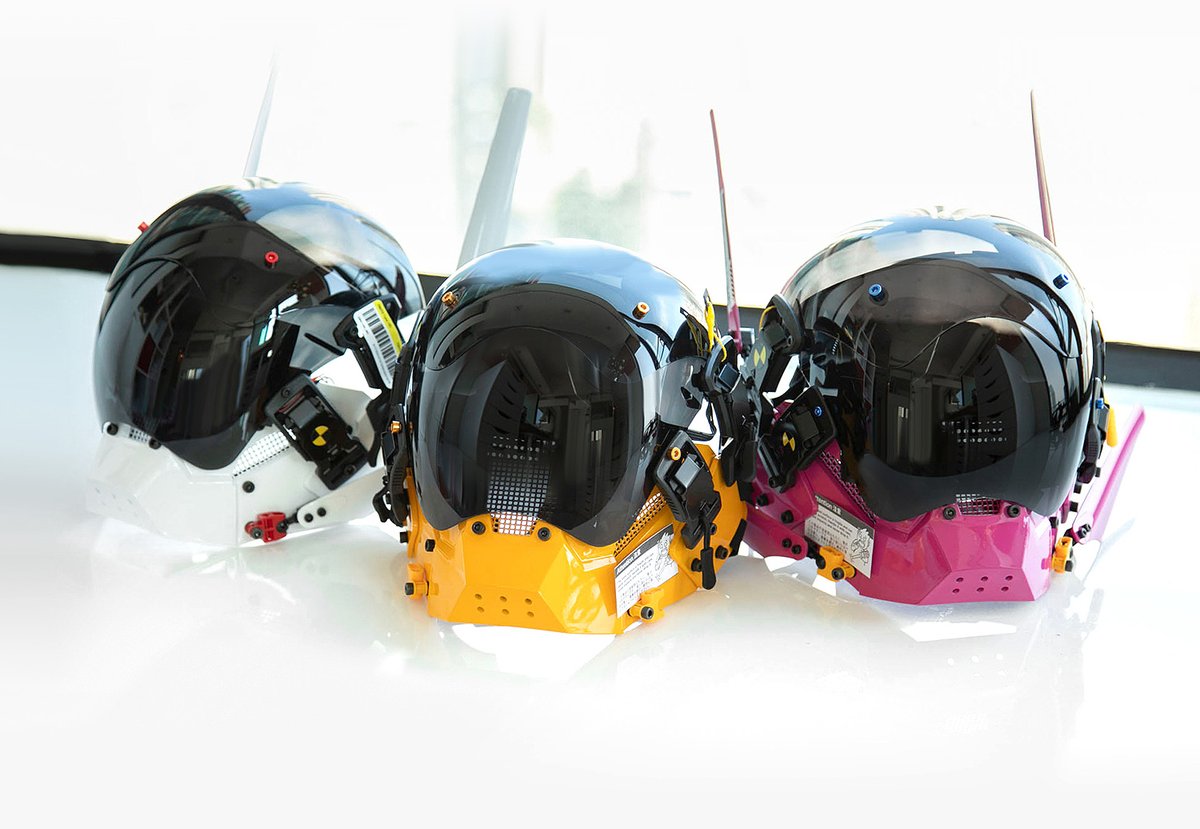 TOKYOROBOTlCS's tweet photo. Cyberpunk Mask [PROTO] Type-1
Gloss White + Gloss Yellow + Pink 

#Cyberpunk #MaskWorks
#CyberpunkMask #コスプレ 
#ウェアラブル #サイバーパンク 
#サイバーパンクマスク https://t.co/XxssR1HKYf