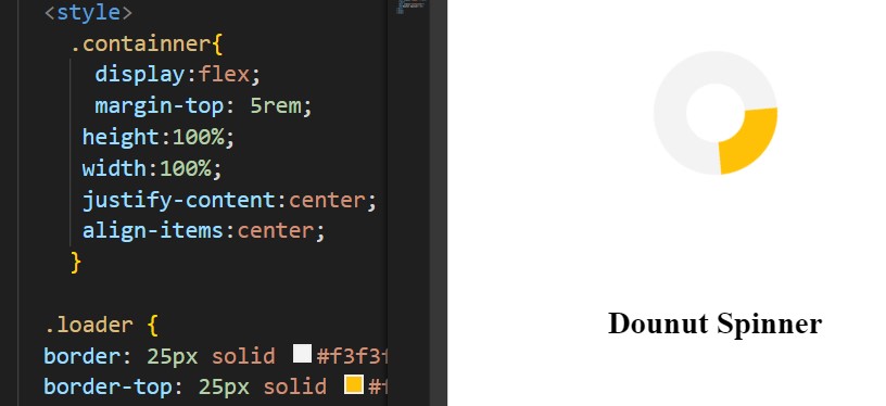 therelaxcode's tweet photo. step-by-step guide to creating a simple, professional-looking loading spinner using only CSS.

result and code : https://t.co/90ZTzfhU80 https://t.co/wcexS8jbpx