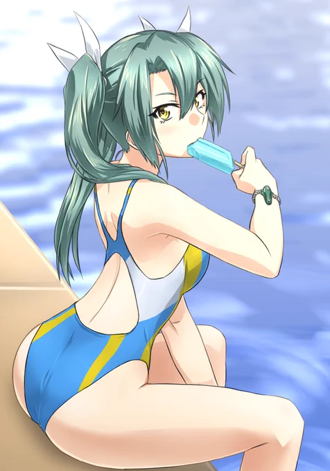#めちゃくちゃ暑いから水着の絵でTLを埋めよう 