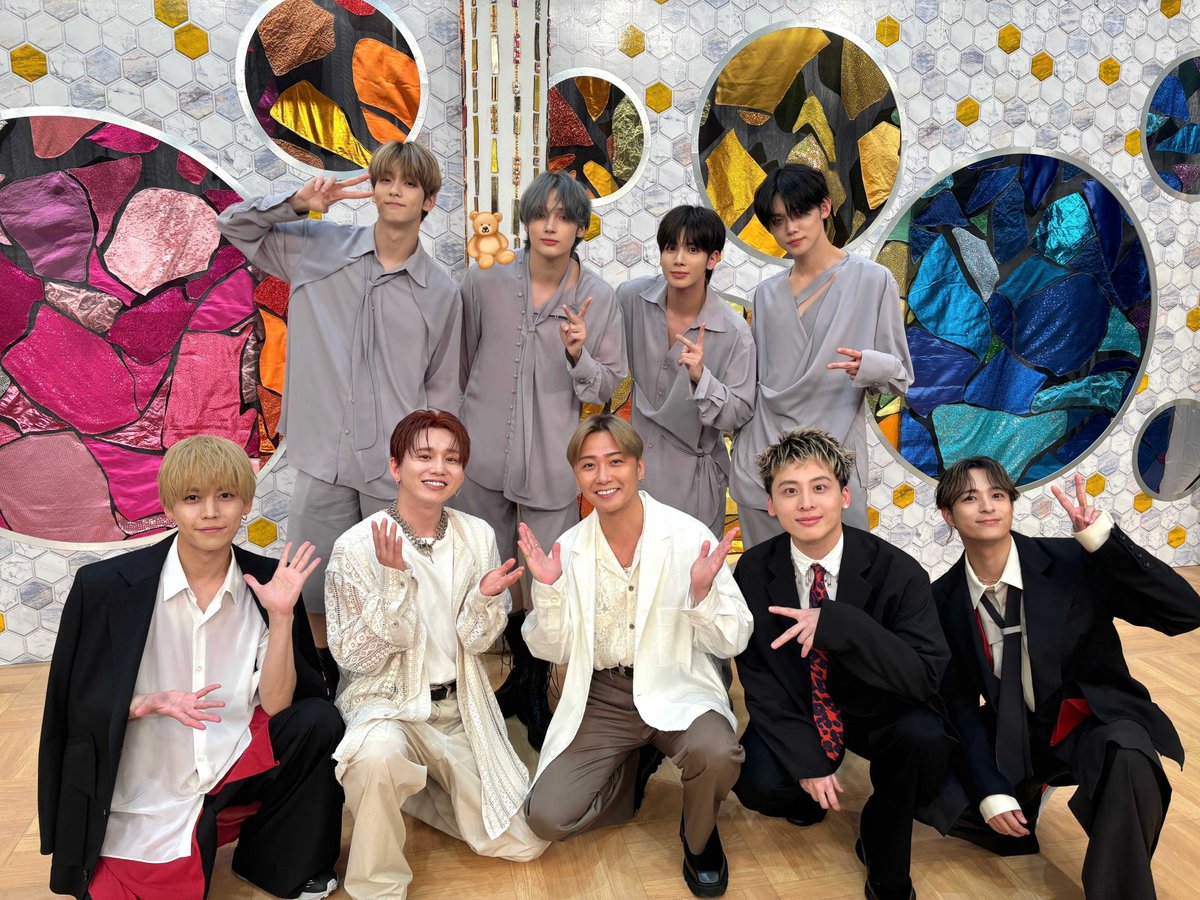 FNS歌謡祭夏 でDa-iCEのみなさんと📸✌ こうしてやっと会えましたね