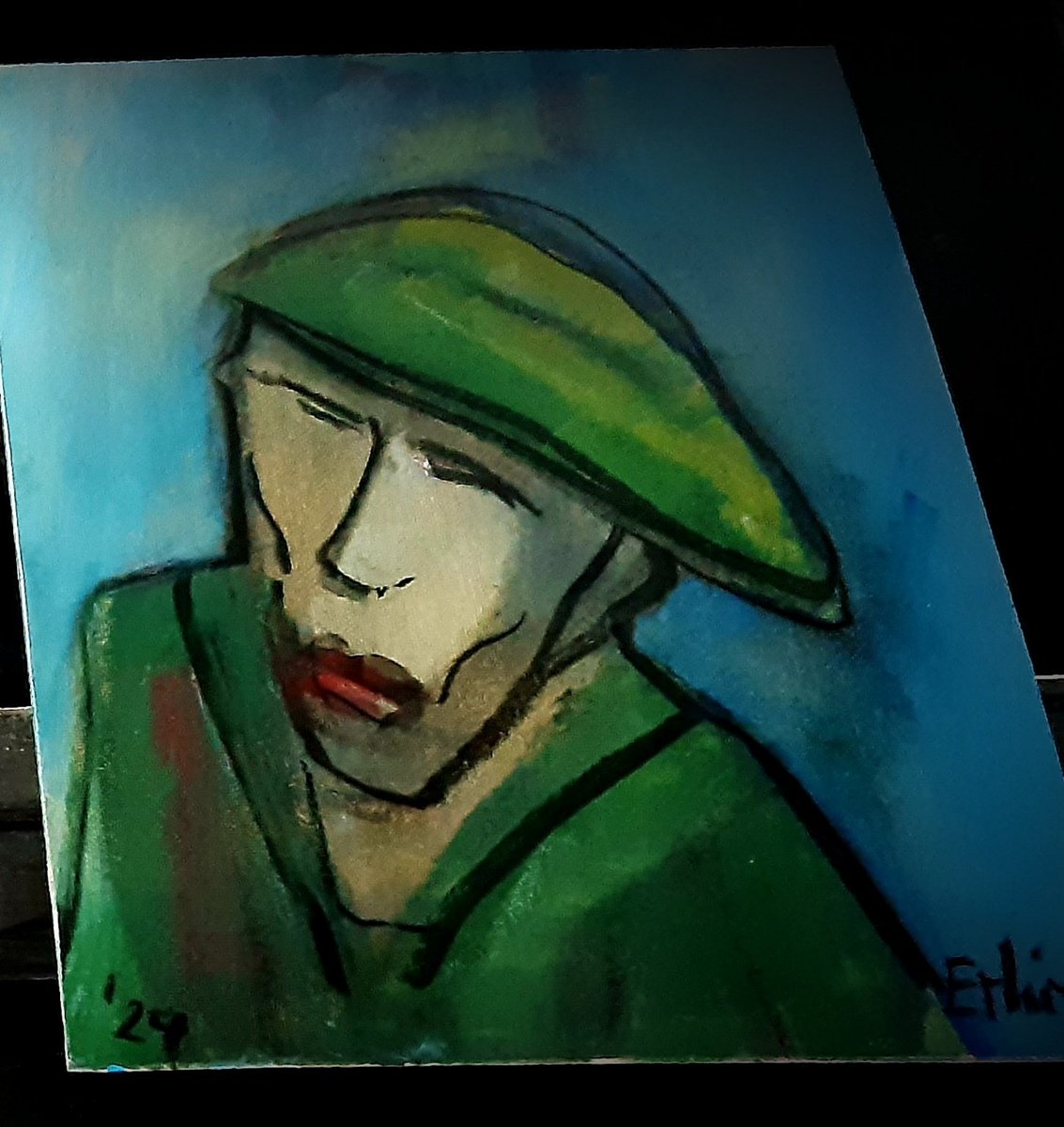 ErlinArts's tweet photo. Green man https://t.co/SaROWZc5jo