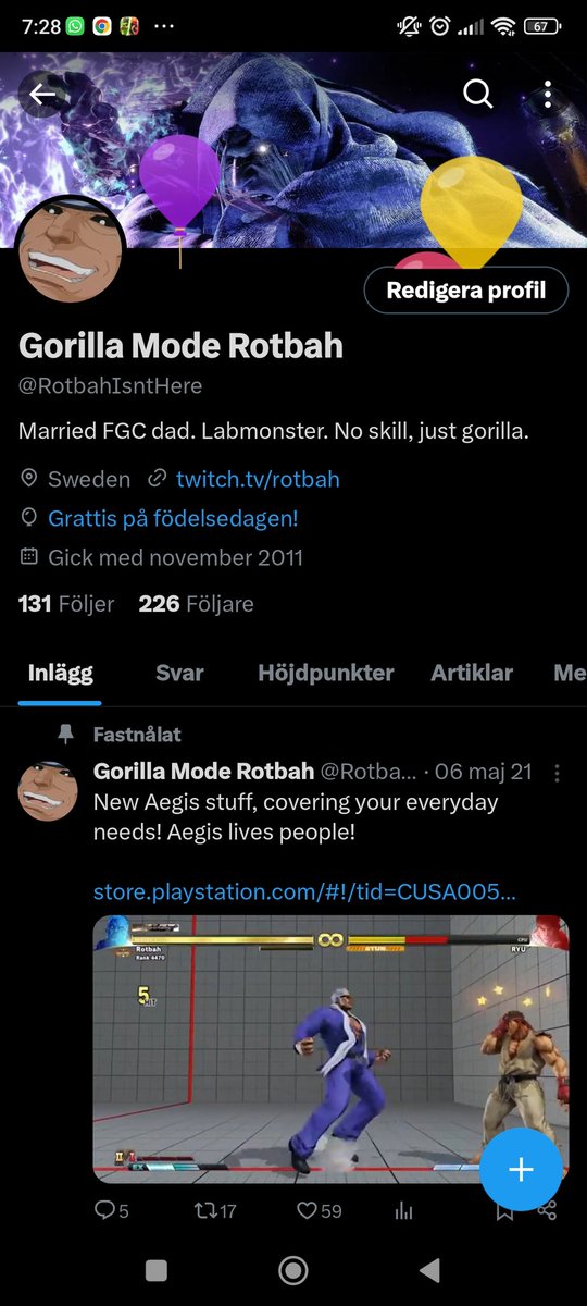 Gorilla Mode Rotbah tweet media