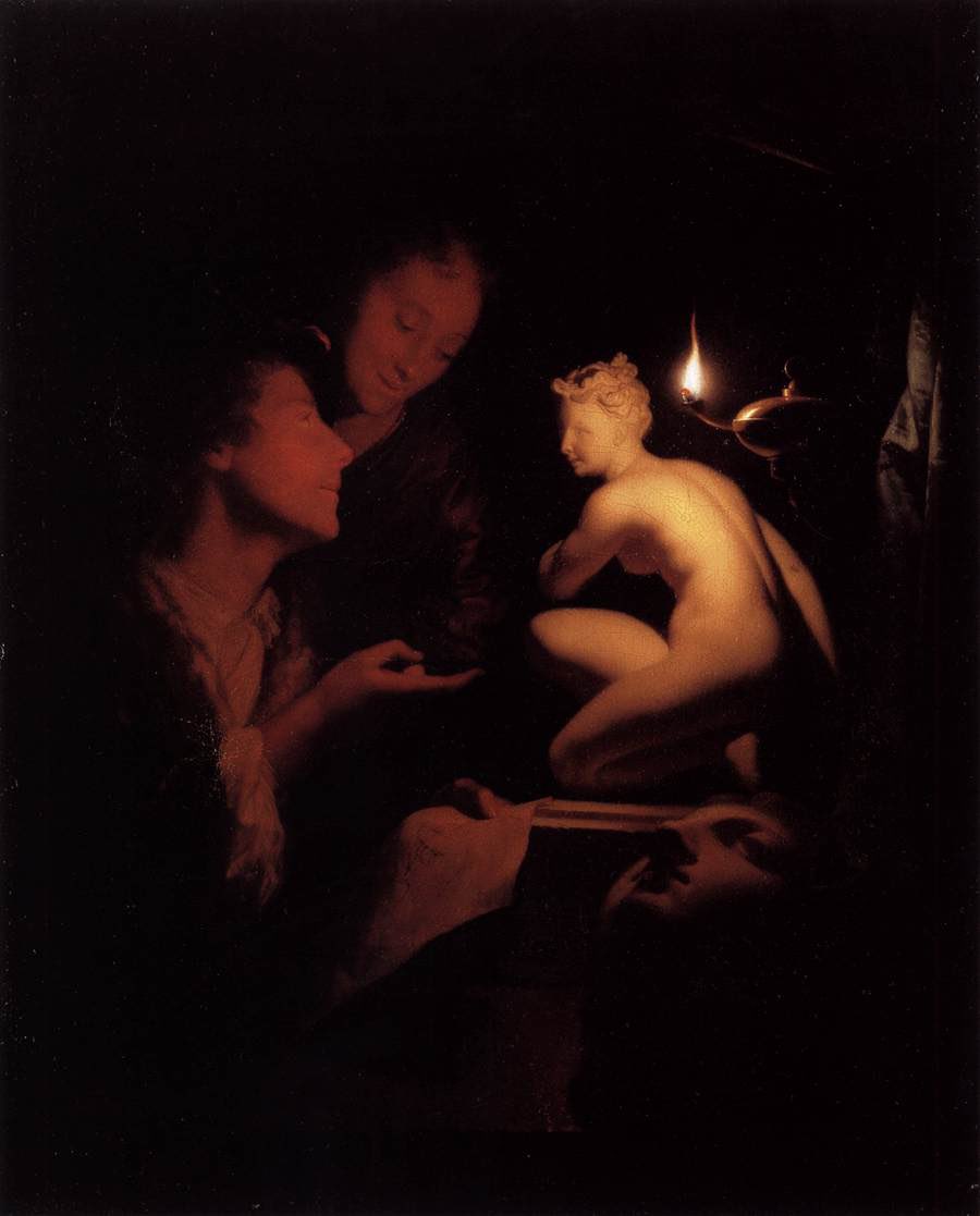 This has long been one of my favorite paintings. It overwhelms me