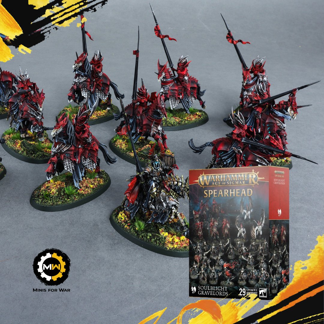 minis_for_war's tweet image. Which glorious force will YOU lead❓

Here are your options:

🌿 Sylvaneth

⚔️ Cities of Sigmar

🩸 Soulblight Gravelords

We&apos;ll be revealing these beauties in detail soon, so stay tuned❗️🔥