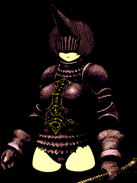 reachartwork's tweet photo. what if i dithered them https://t.co/ZFpRKB2REG