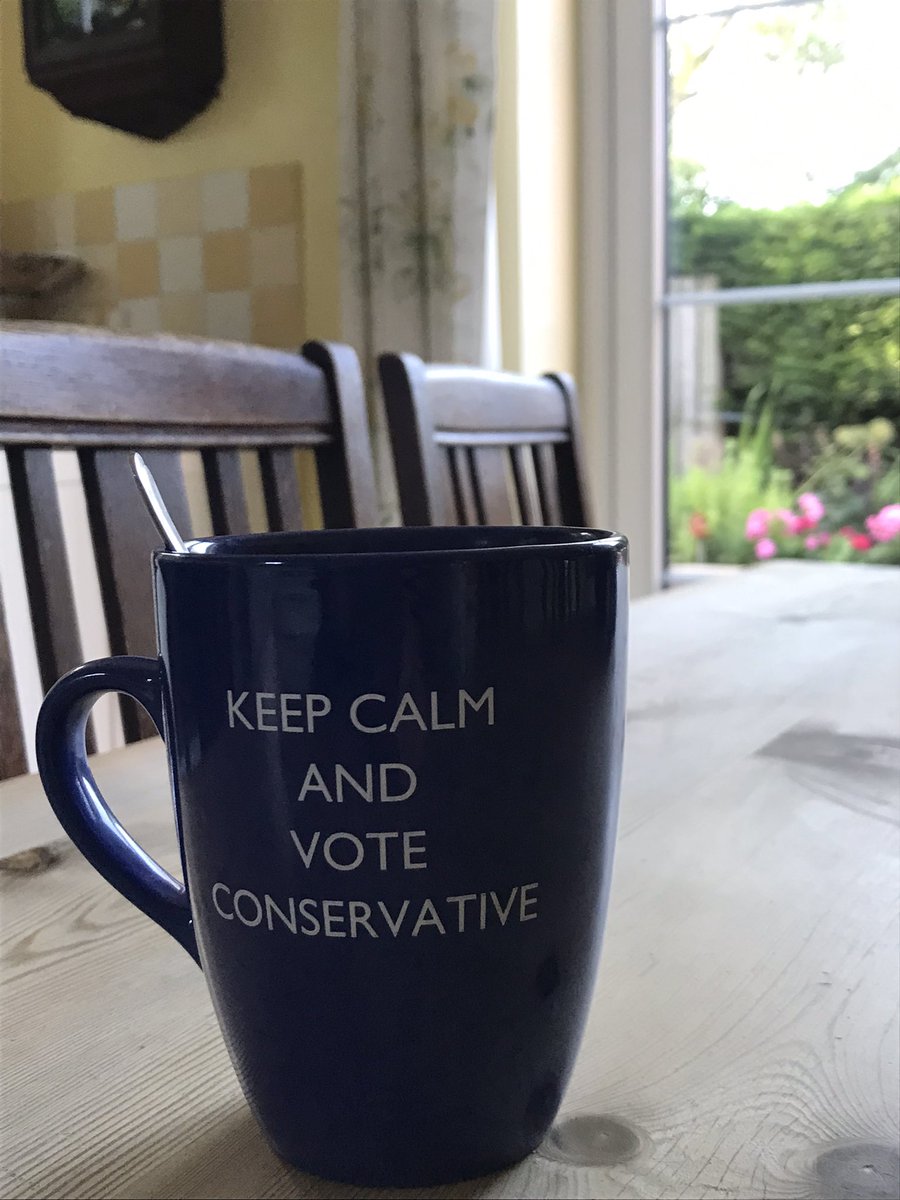 PaulDoughty1's tweet photo. My Election Day morning cuppa.
It’s seen elections with better prospects. Today the most important -a huge Labour majority is not healthy for democracy.
In #YorkOuter, like many others, a vote for other parties will result in a Labour MP.
🗳 I’m sticking with @Conservatives. https://t.co/aHyota1TlK