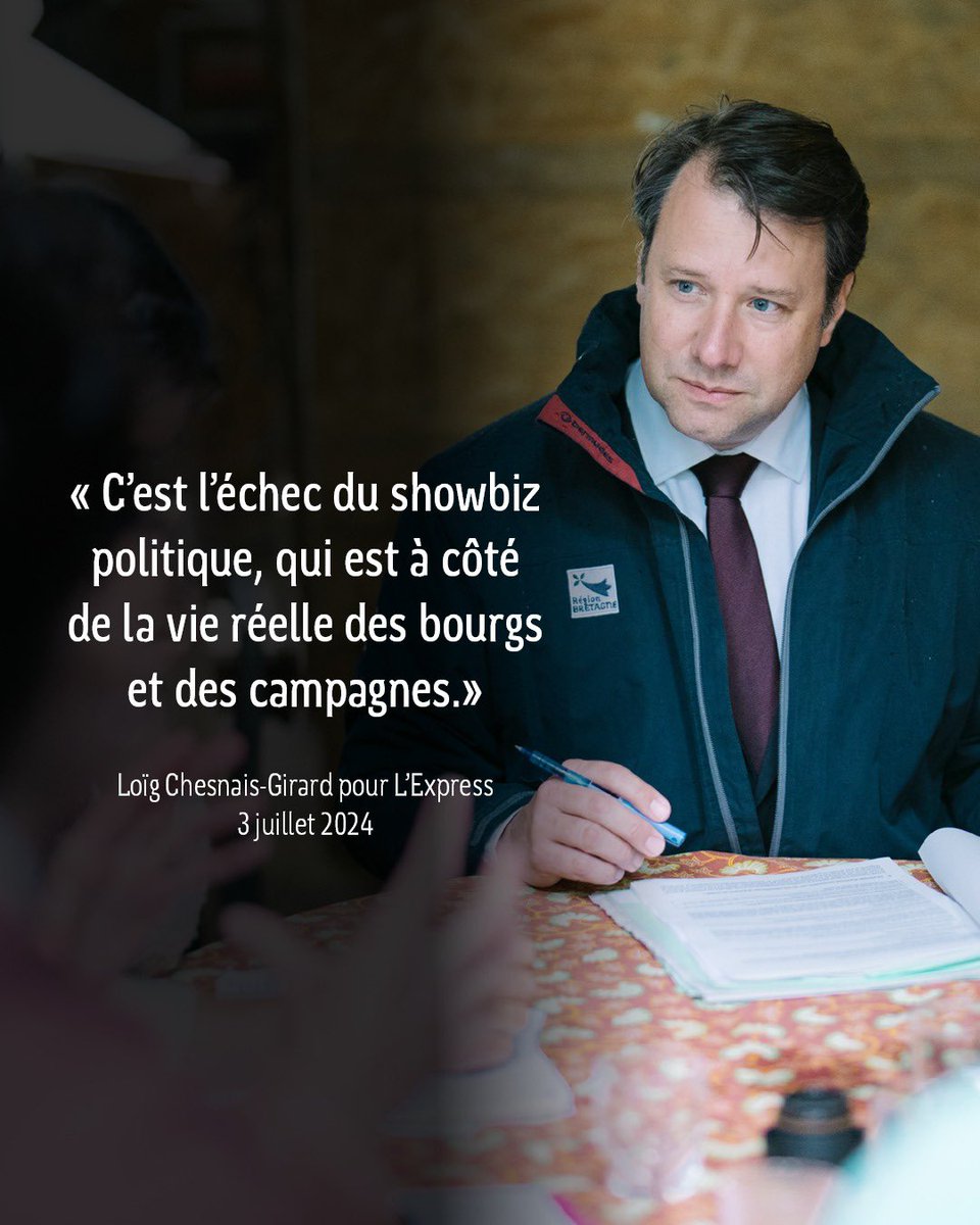 Notre défi demain est de montrer qu’on a de l’ambition pour notre pays. Il n’y aura pas de super-héros qui réglera tous les soucis. Mais il y a nous toutes et tous, celles et ceux qui travaillent l’enthousiasme. 

Mon entretien dans <a href="/LEXPRESS/">L'Express</a> : shorturl.at/gxq6D