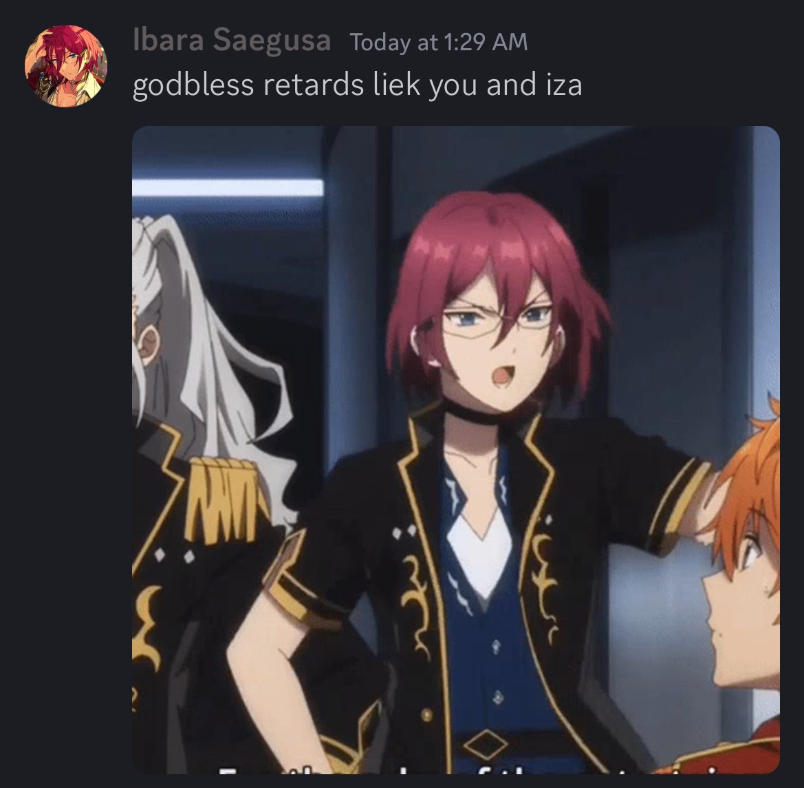 gingnips's tweet image. omg i didnt know ibara was like this 😂😂😭