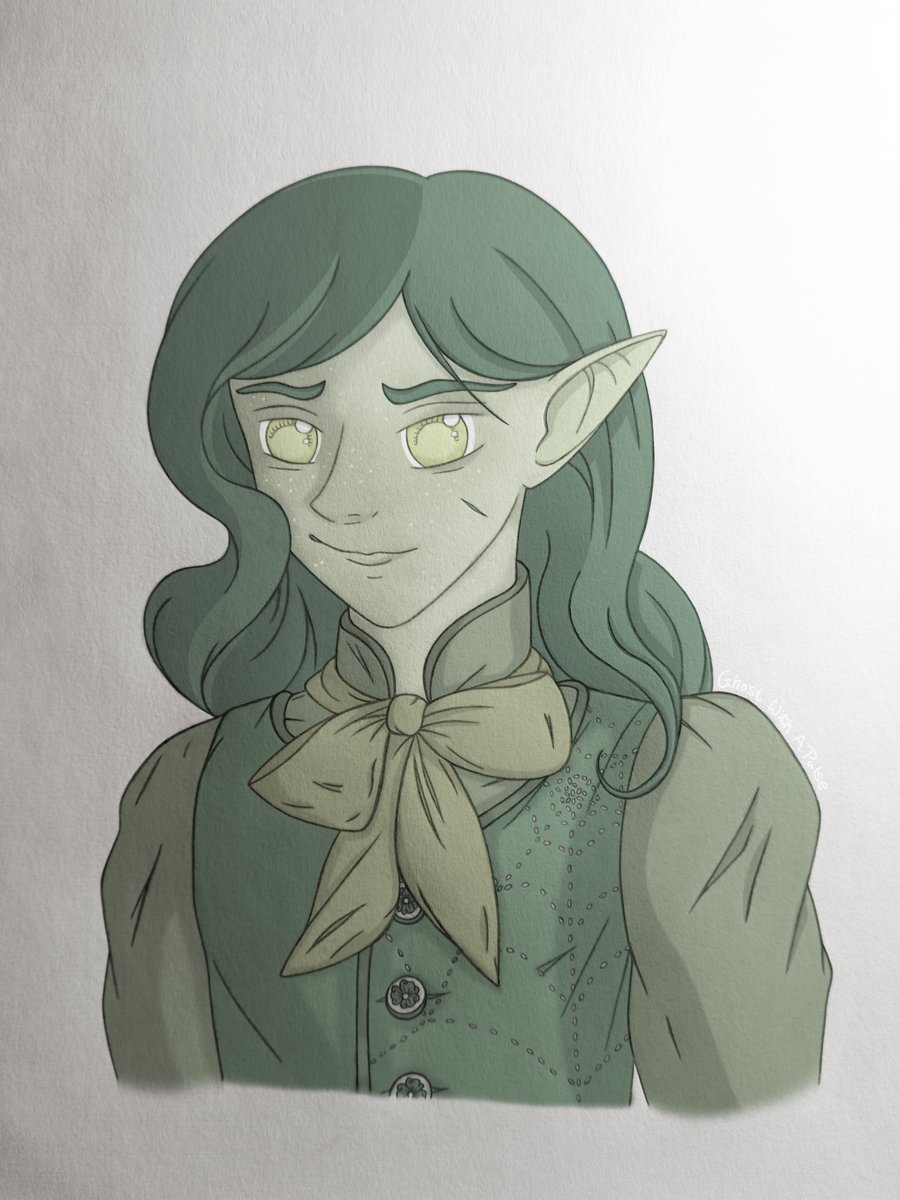PulseWithAGhost's tweet photo. [Lighting fixed] Finished some fanart of @Oxifawkes' beloved moss fairy OC!!💚✨ I adore them. A shame my OCs can't stand the pesky sprite ~ https://t.co/xRqROgWelJ