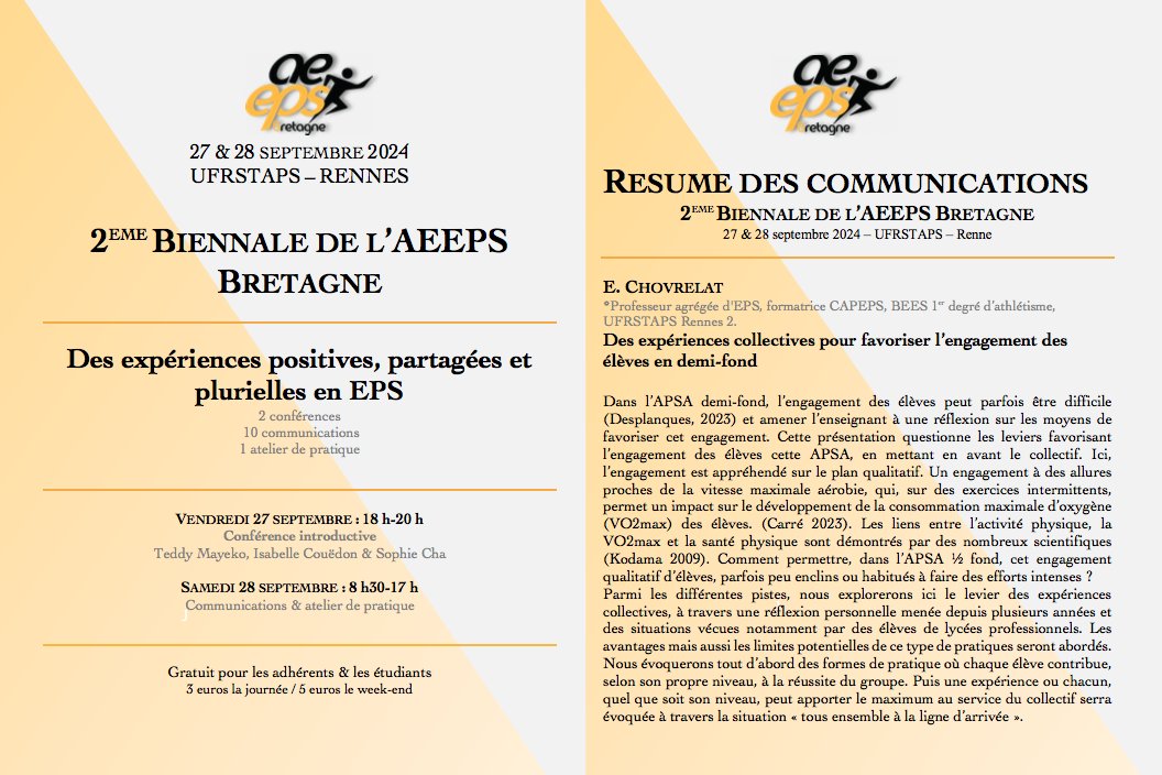 AEEPS - RENNES tweet media
