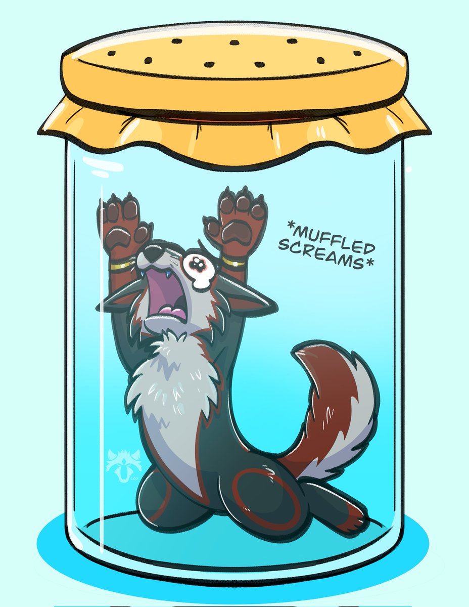 Got this amazingly funny artwork as Patreon reward from <a href="/Lou_Raccoon/">Lou_Raccoon</a>