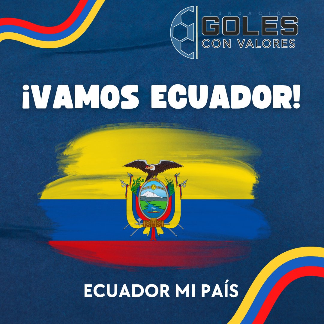 Hoy juega nuestro Ecuador 🇪🇨

Ganar, perder o empatar son resultados que pueden pasar. 
Pero siempre hay que RESPETAR. 

Vamos Ecuador 🇪🇨⚽️🇪🇨⚽️
