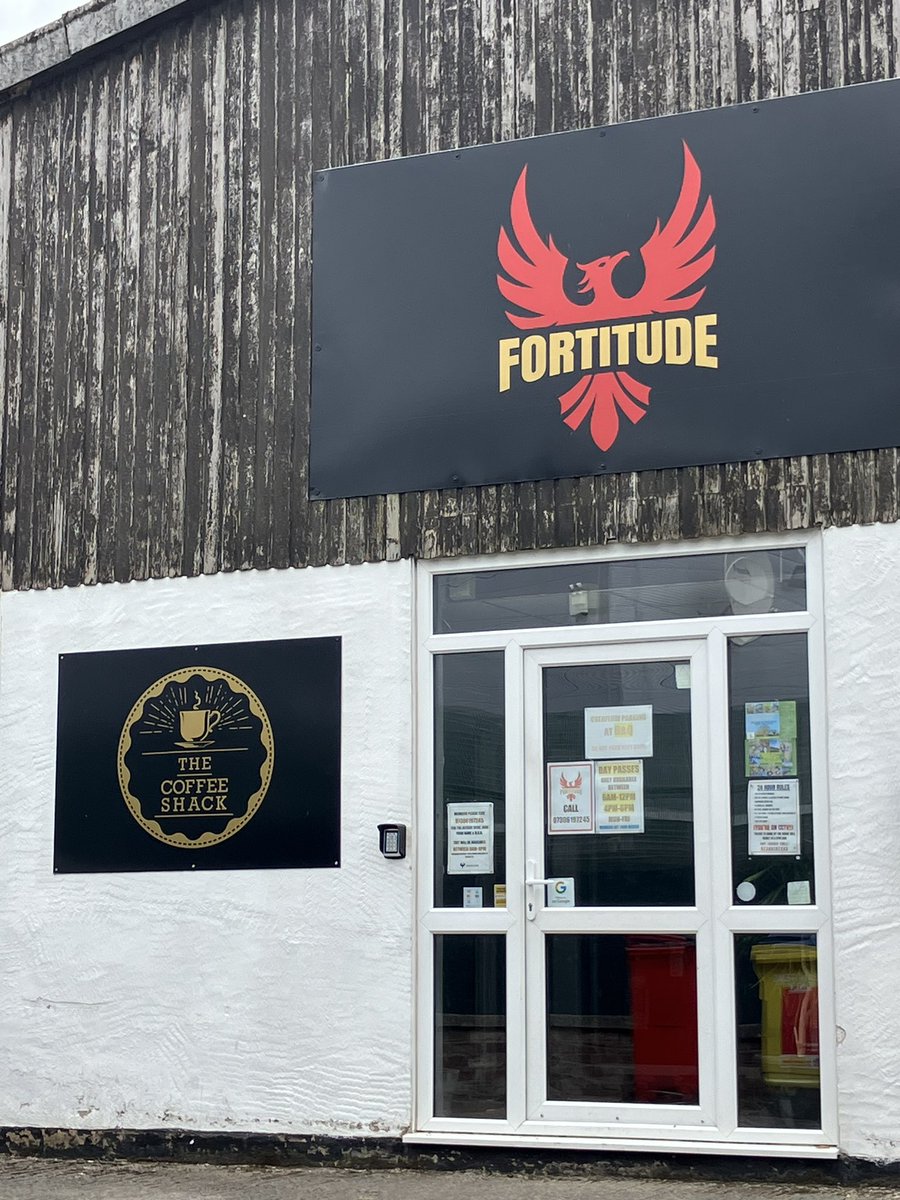 If you work on Sealand ind Est pop into the coffee shack and find out more about Fortitude gym, it’s  the Transformation Centre for fitness.