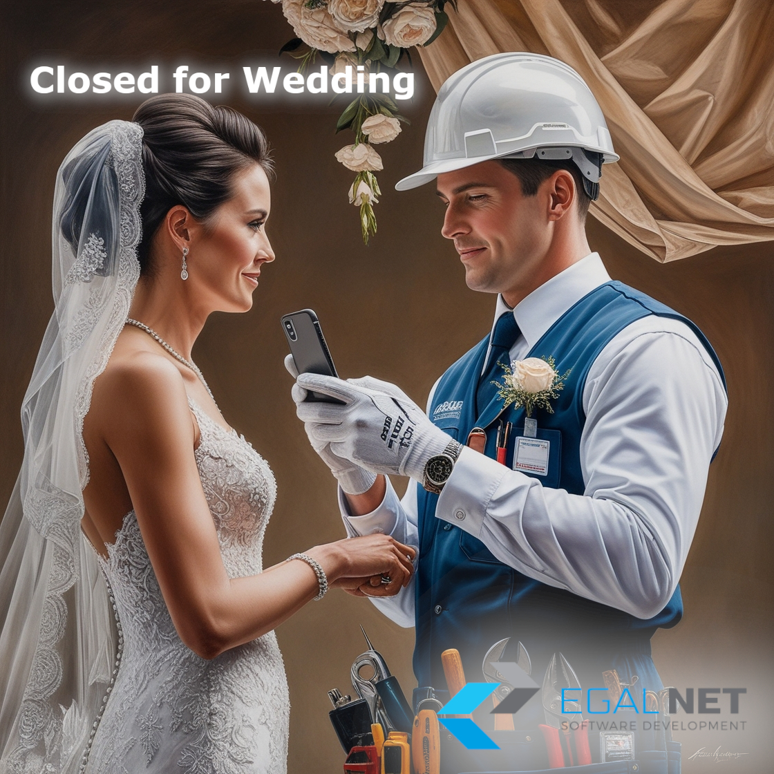 egal_net's tweet photo. Celebration and software: a perfect match! ✨
Today July 13, 2024 we toast the wedding of Ettore & Valentina!
We will be back energized and ready to amaze you
with innovative new updates to our software.
#happiness #EgalNet #needed #software #AiImageGenerated #wedding https://t.co/rOXPVzh33j