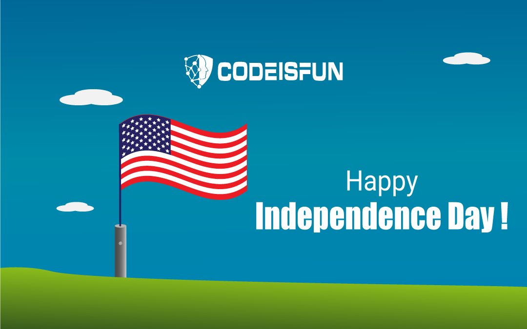 Codeisfunlive's tweet image. May this day bring you joy and happiness. Happy Independence Day ! 🌟 #july4th
