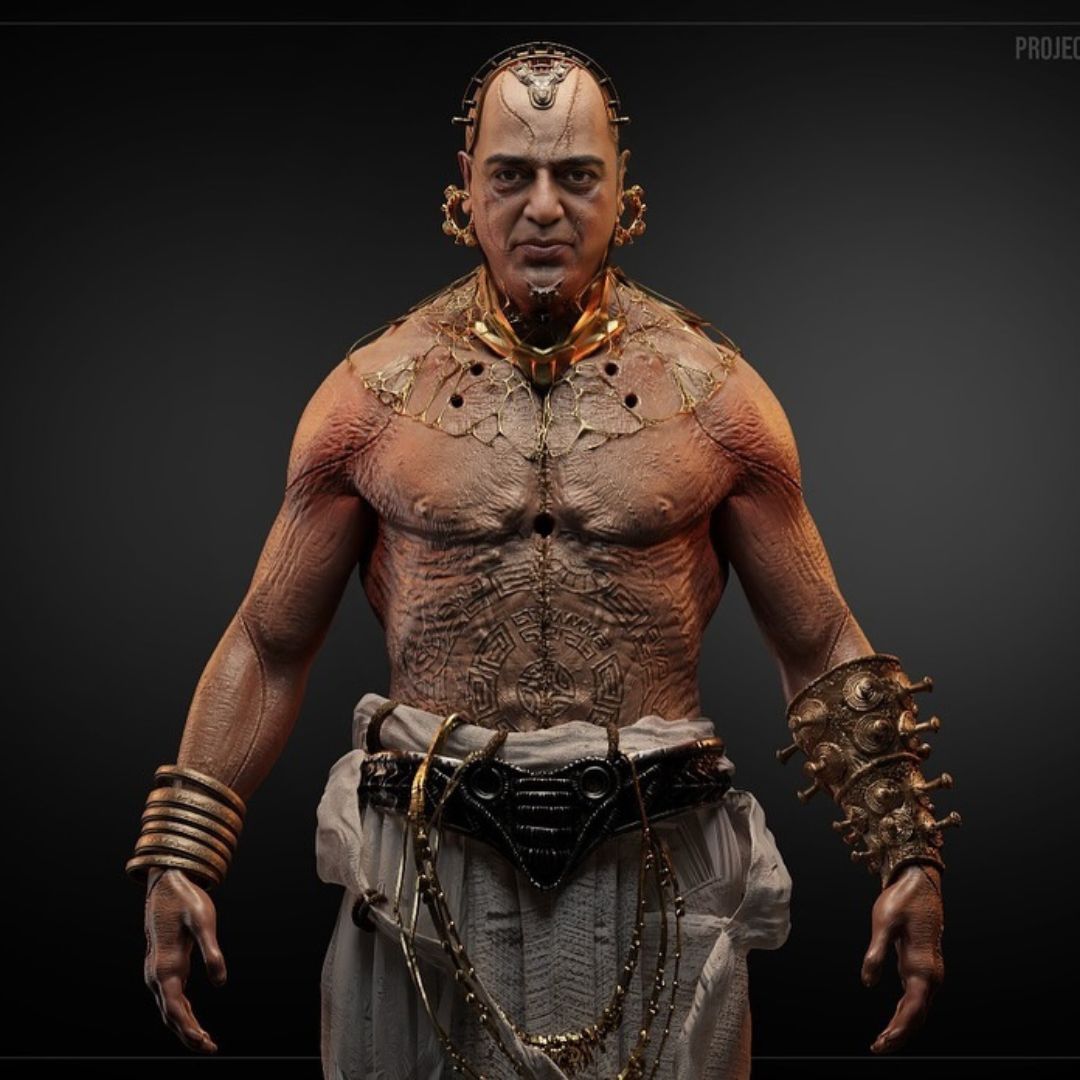 vfxexpress's tweet photo. YASKIN - Character Concept for @kalki2898ad. Incredible portrayal by the great actor @ikamalhaasan, brought to life by the talented Ajay Sreekumar
#CharacterDesign #AjaySreekumar #KamalHaasan #YASKIN #Artistry #FilmConcept https://t.co/1dEQQ2Ohz7