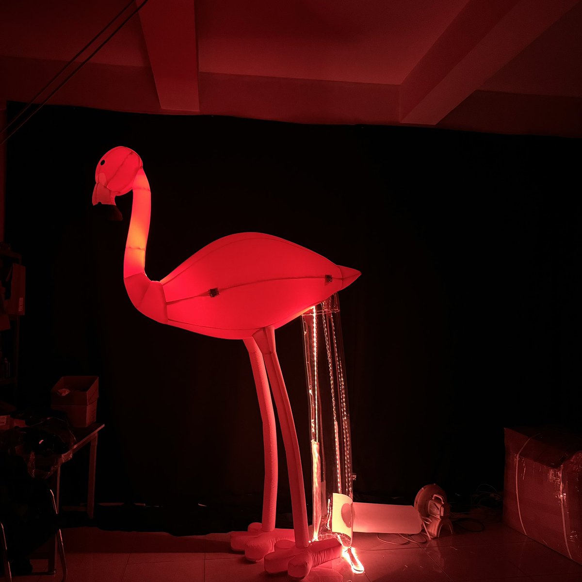 billinflatable's tweet image. Customized advertising inflatable flamingo Airart inflatables factory