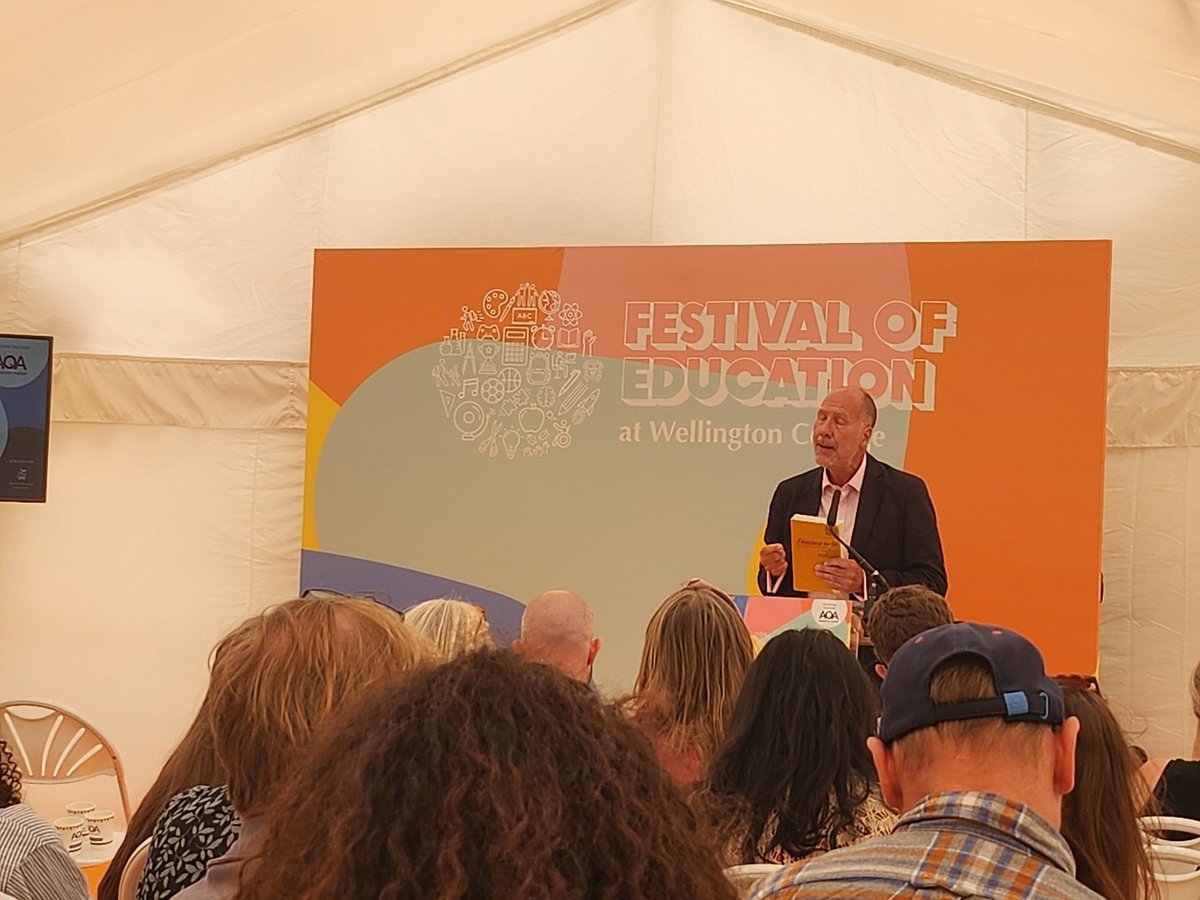MsRamalli's tweet photo. @RealGeoffBarton speaks on the importance of oracy as a toolkit for teachers, to enhance teaching and close gaps. #Educationfestival https://t.co/QcqOGwhzqQ