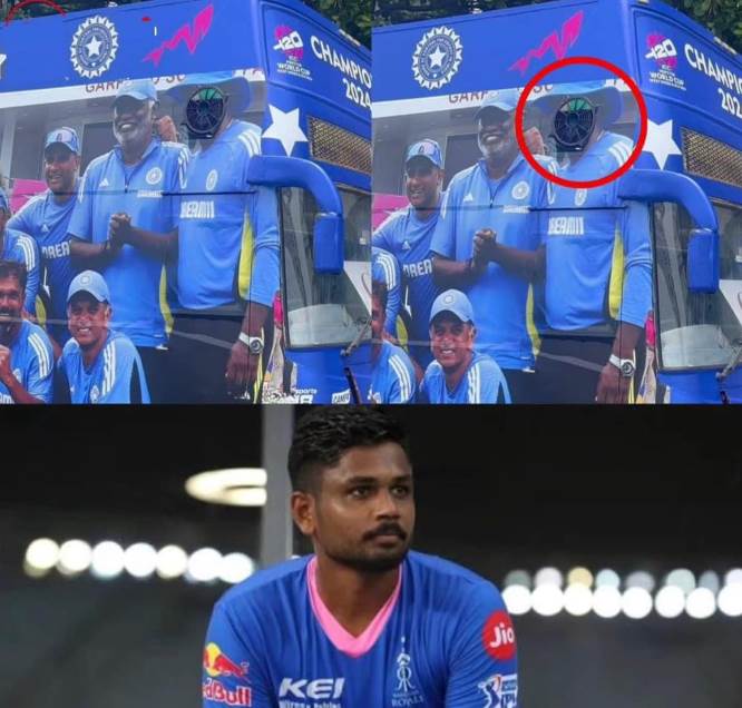 Nishant Srivastava (@nishantviews) on Twitter photo Situation of Sanju Samson in the Indian Cricket Team Presented perfectly in this Bus 🤣
#IndianCricketTeam #VictoryParade Situation of Sanju Samson in the Indian Cricket Team Presented perfectly in this Bus 🤣
#IndianCricketTeam #VictoryParade