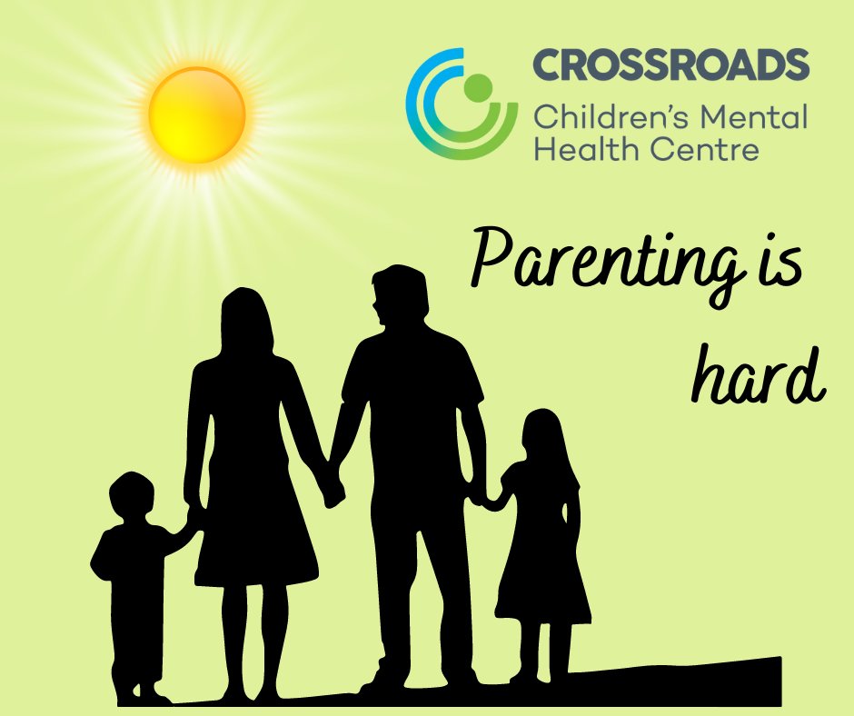 Many of our parents/caregivers contact us because they are convinced they are failing as parents.  Their child's behaviour is unacceptable &amp; unmanageable.  They feel they've lost control.  CONTACT US. WE CAN HELP!  crossroadschildren.ca #ParentingIsHard