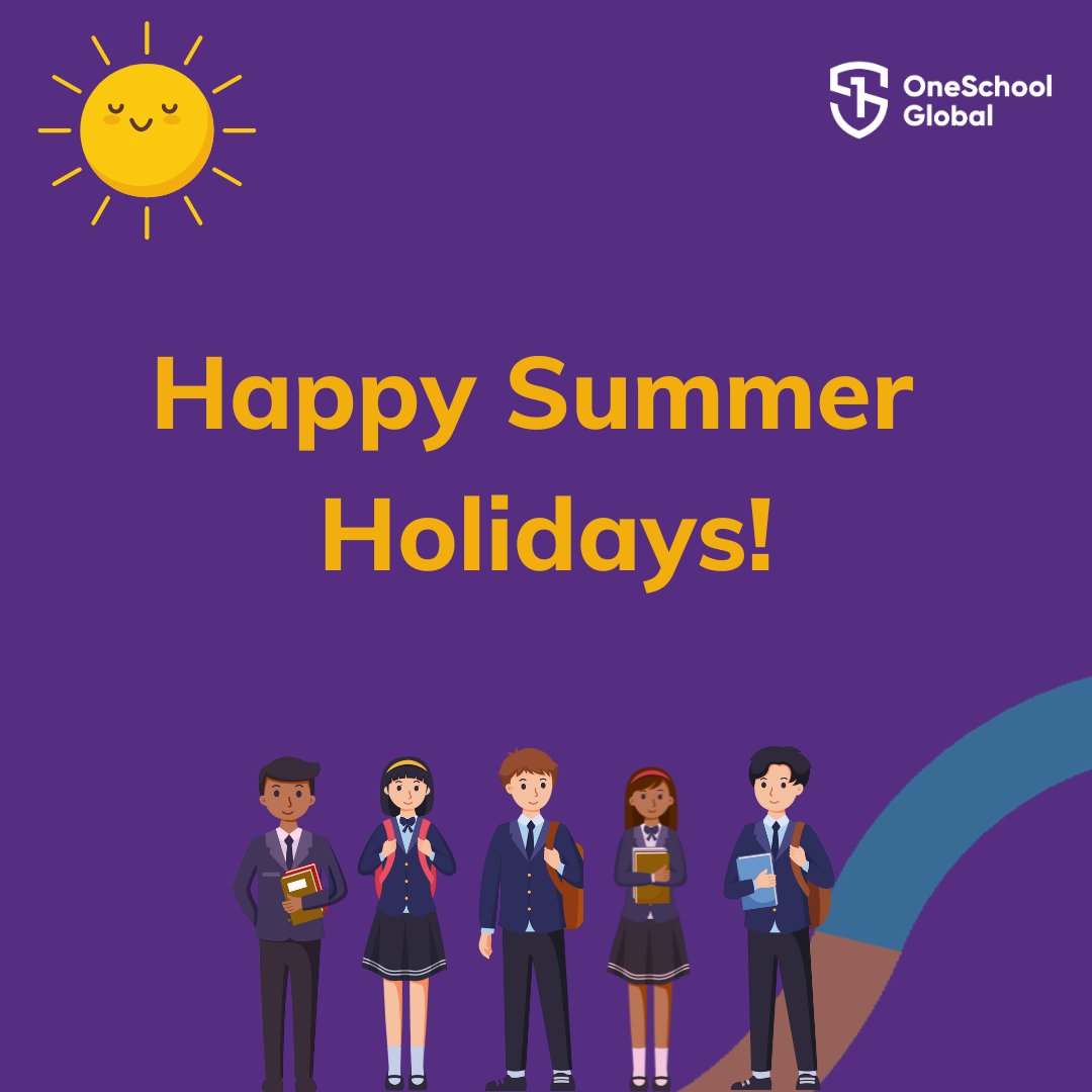Happy summer holidays to all our OSG UK students and staff. We hope you enjoy the time off and the well-deserved rest 👏