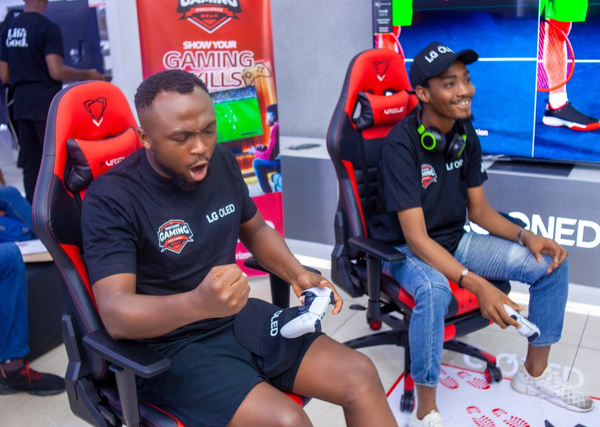 Tales from last week’s LG Instore Gaming Challenge.

It is not over yet. More Saturdays of fun to come. Register for a chance to win LG prizes.

#LGOLEDGamingChallenge #LG #Lifesgood #LGnigeria