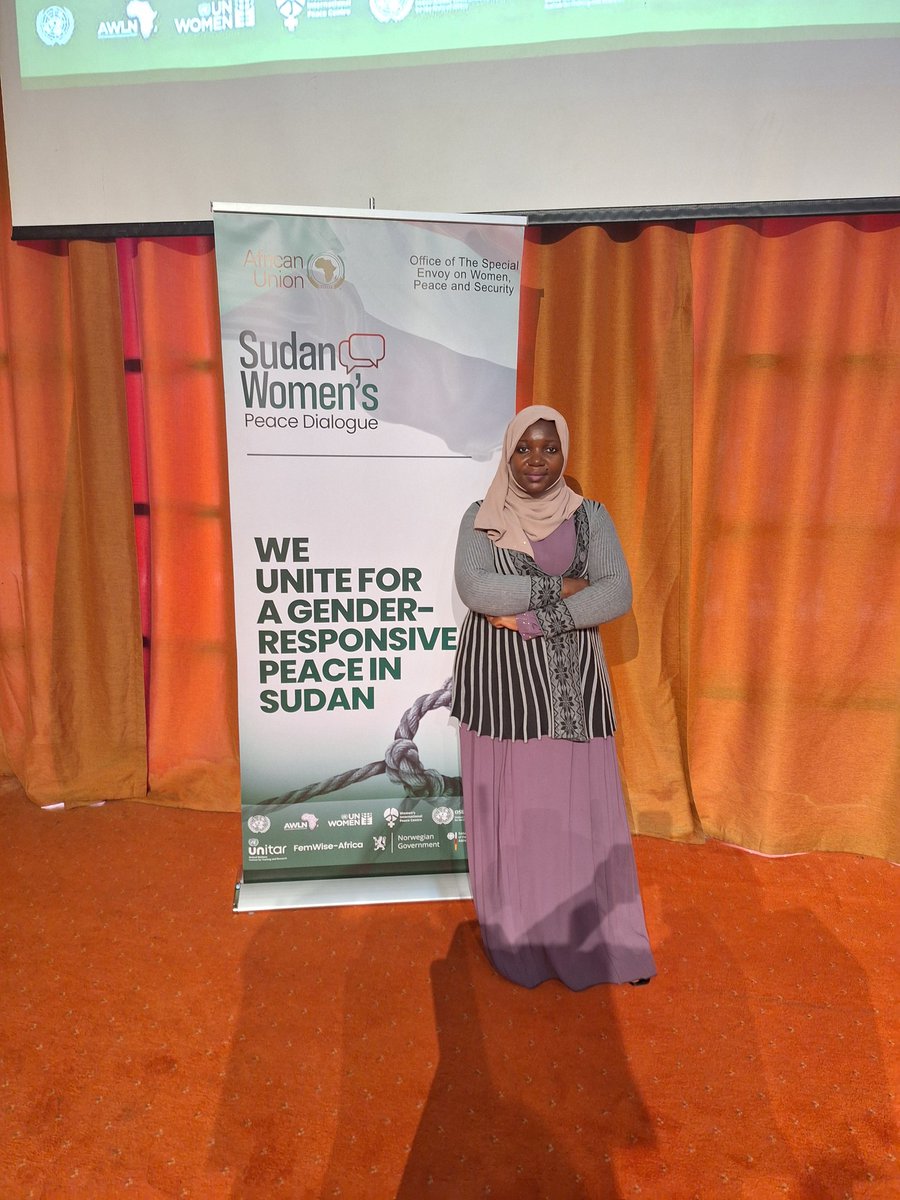 I represented the East African #youths at the ongoing high-level dialogue conference with the remarkable women of Sudan in Kampala by the <a href="/_AfricanUnion/">African Union</a> High-Level Panel on #Sudan (HLP-Sudan) &amp; the AU Special Envoy on Women, Peace, and Security <a href="/unwomensudan/">UN Women Sudan</a> <a href="/AU_AYAPs/">African Union Youth Ambassadors for Peace</a>
